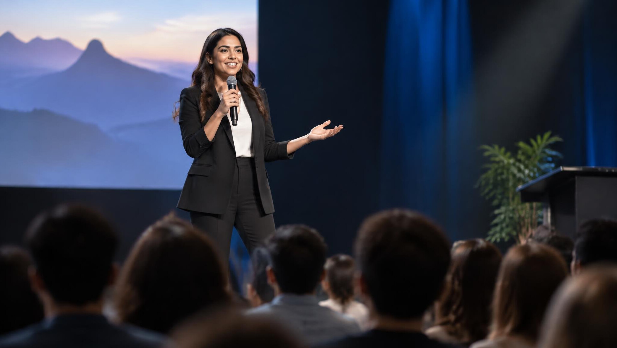 public speaking event