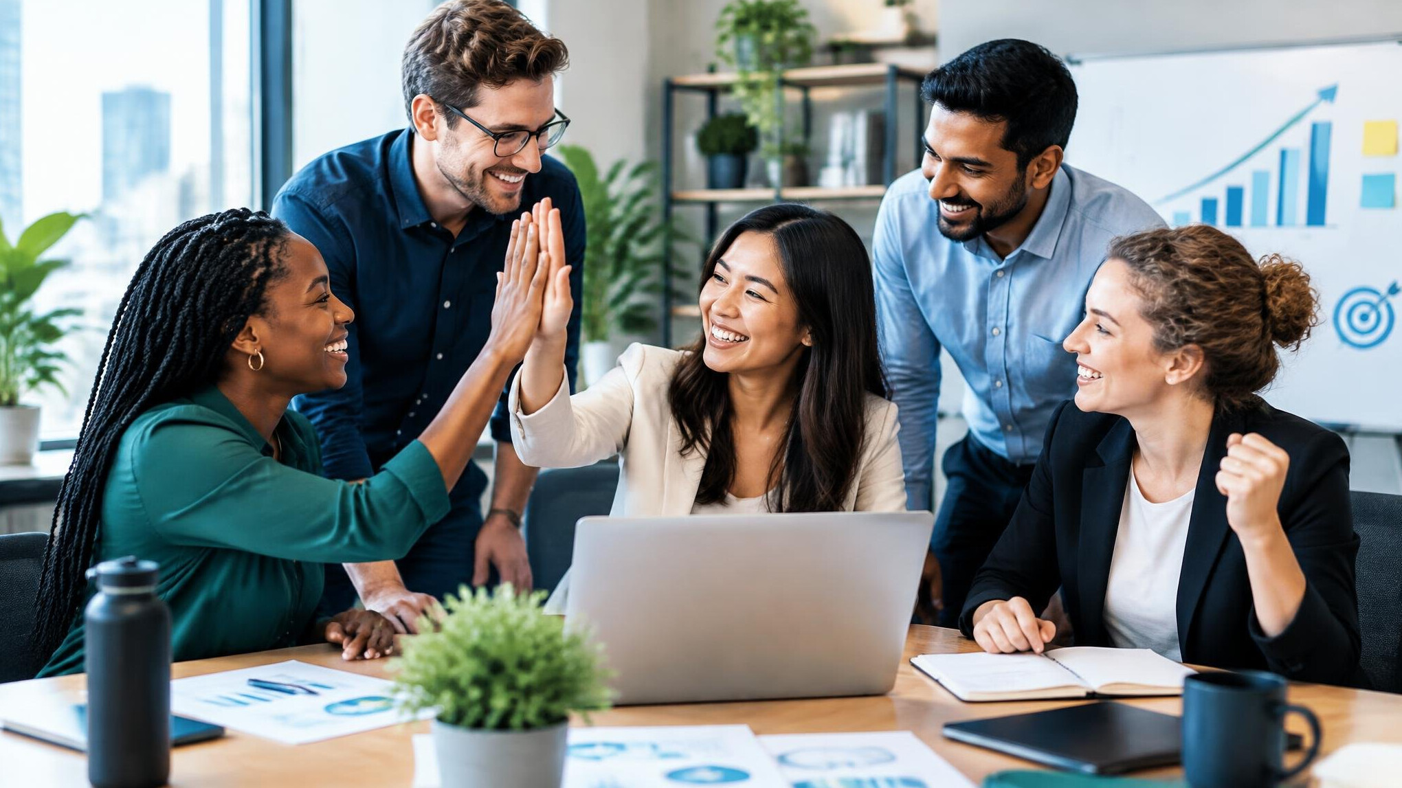 diverse team collaborating